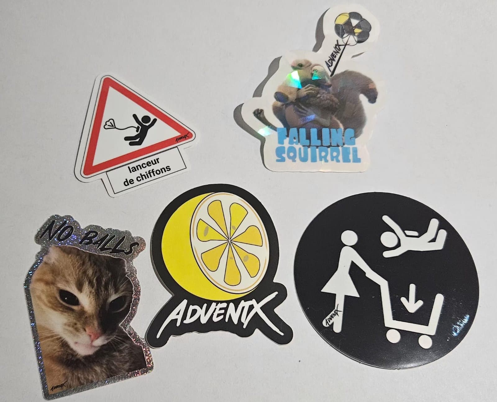 AdventX stickers
